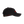 Black cap with Prada logo side profile