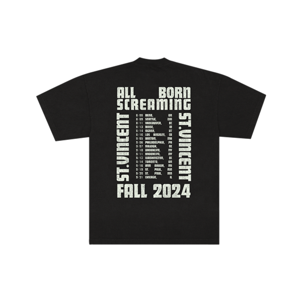 SCREAM TEE - FALL 2024 TOUR BACK