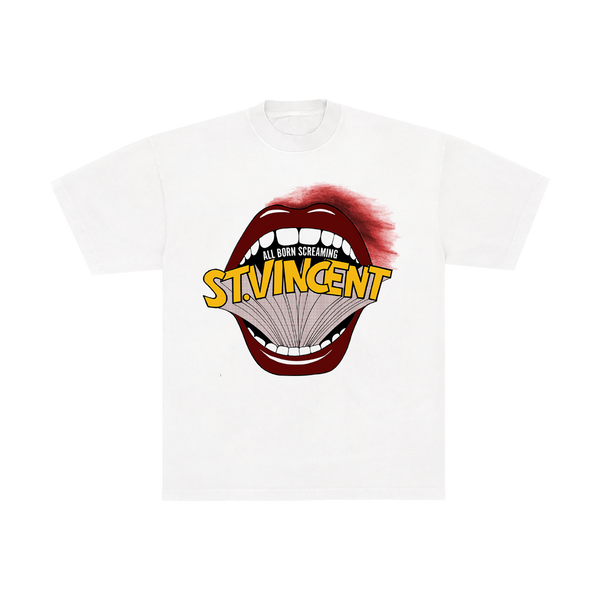 All Born Screaming Mouth Tee